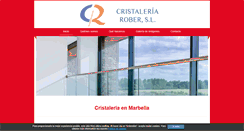 Desktop Screenshot of cristaleriarobermarbella.com