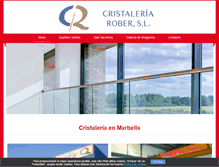 Tablet Screenshot of cristaleriarobermarbella.com